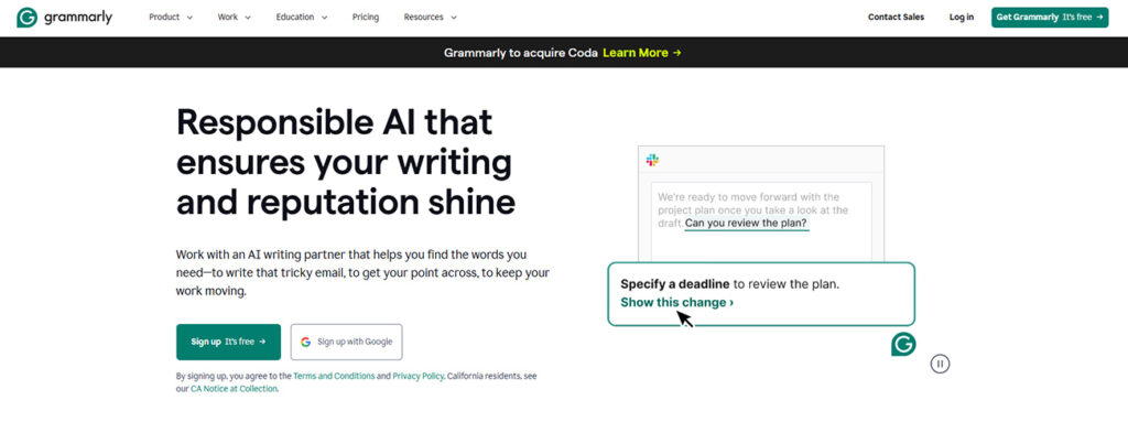 Free Tool for Amazon Sellers Grammarly