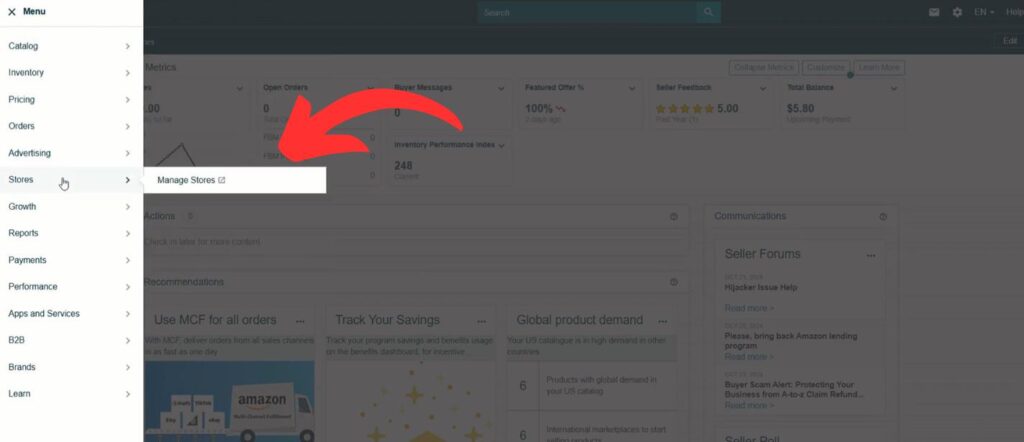 How to Make an Amazon Storefront Manage Stores