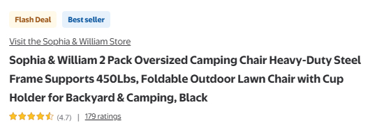 Walmart Product Title Example